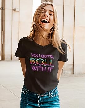 Oasis T-Shirt – You Got to Roll with It - Unisex, 100% Cotton