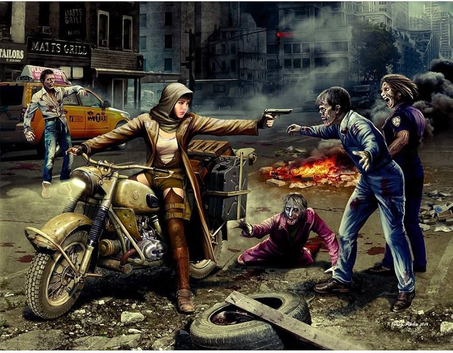 Amazon.com: Masterbox Zombieland: Zombie Hunter Road to Freedom
