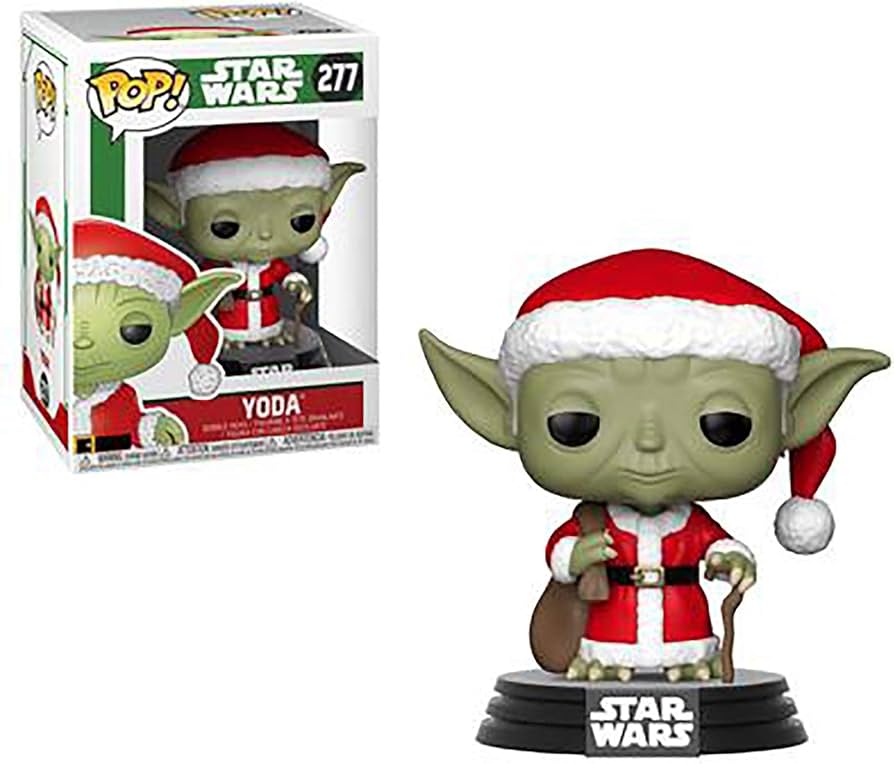 Funko Pop Star Wars: Yoda Santa #277 : Amazon.com.br: Brinquedos e