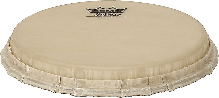 Amazon.com: Remo M90850-N6 Tucked Nuskyn 8.5-Inch Bongo Drum Head