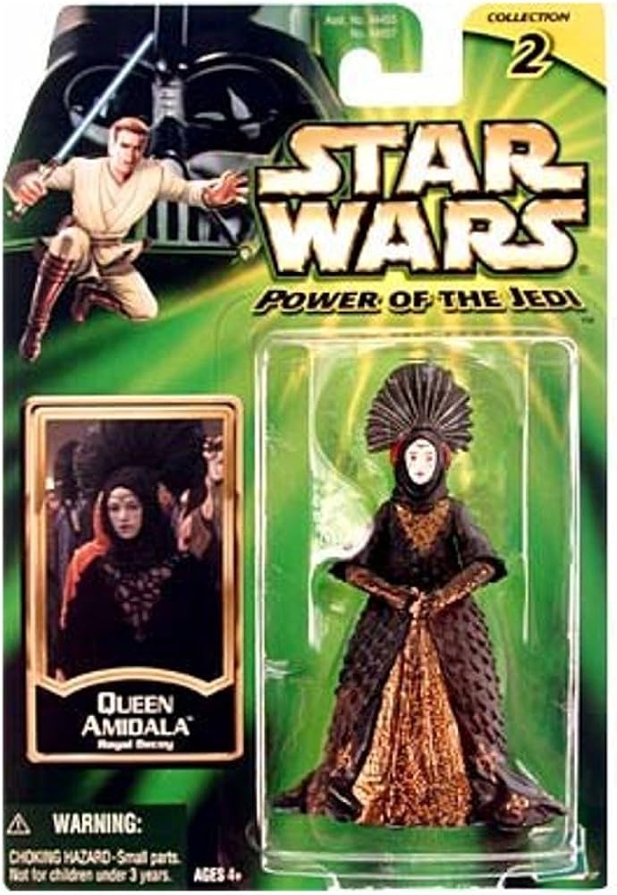 Amazon.com: Star Wars Power of The Jedi Action Figure - Queen