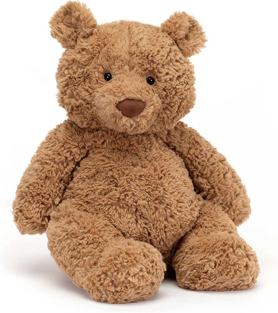Amazon.com: Jellycat Bartholomew Bear Stuffed Animal, Huge 16.5