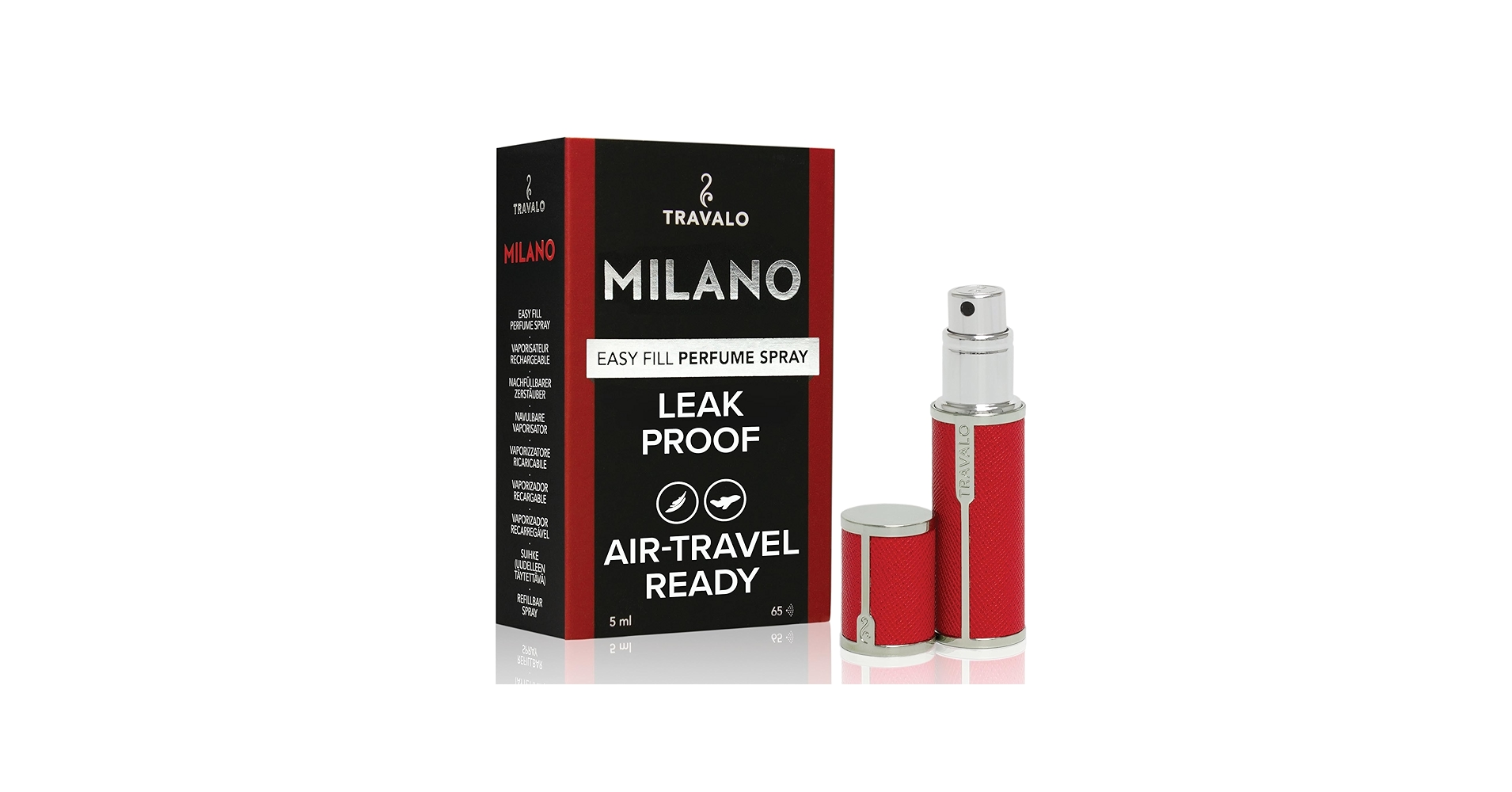 Amazon.com: Travalo Milano Perfume Atomizer - Leak-Proof and TSA