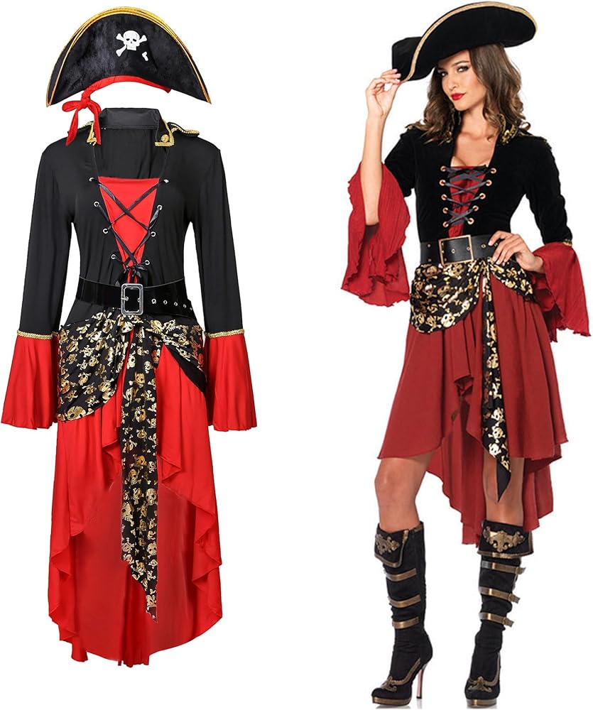 Amazon.co.jp: [Majisohiroka] ハロウィン パイレーツ コスプレ 海賊