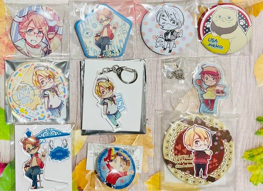 Amazon.co.jp: ヘタリア アメリカ グッズ 20点セット : ホビー