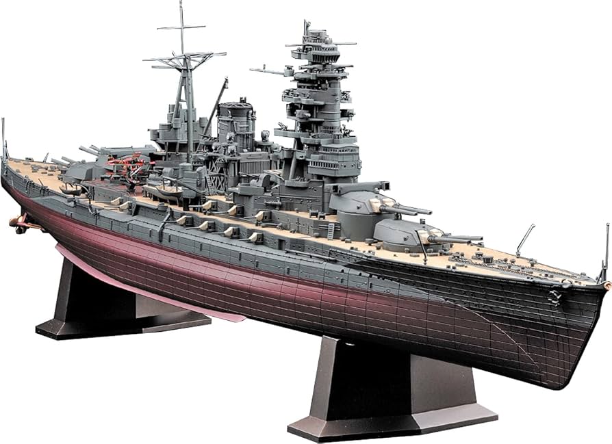 Amazon | ハセガワ 1/350 日本海軍 戦艦 長門 昭和十六年 開戦時