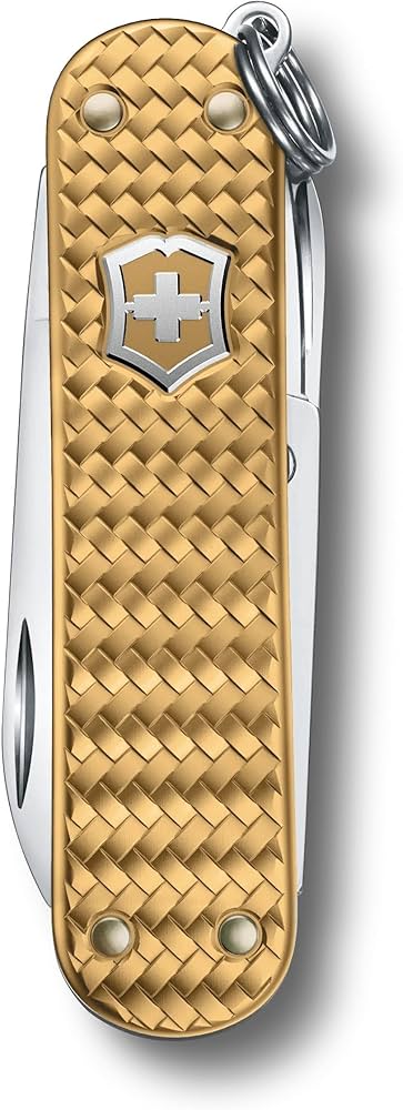 Victorinox Classic SD Precious Alox Swiss Army Knife, Compact 5