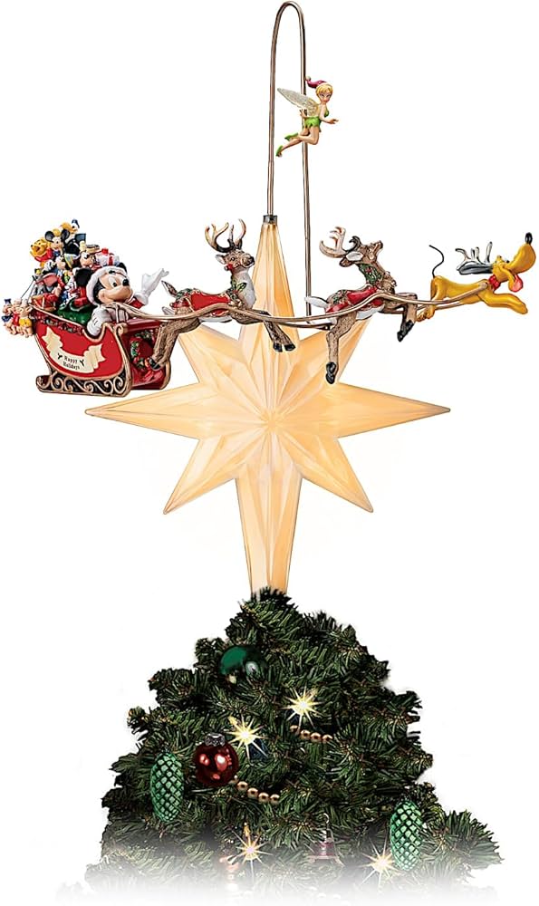 Amazon.co.jp: Disney 's Timeless Holiday Treasuresツリートッパーby