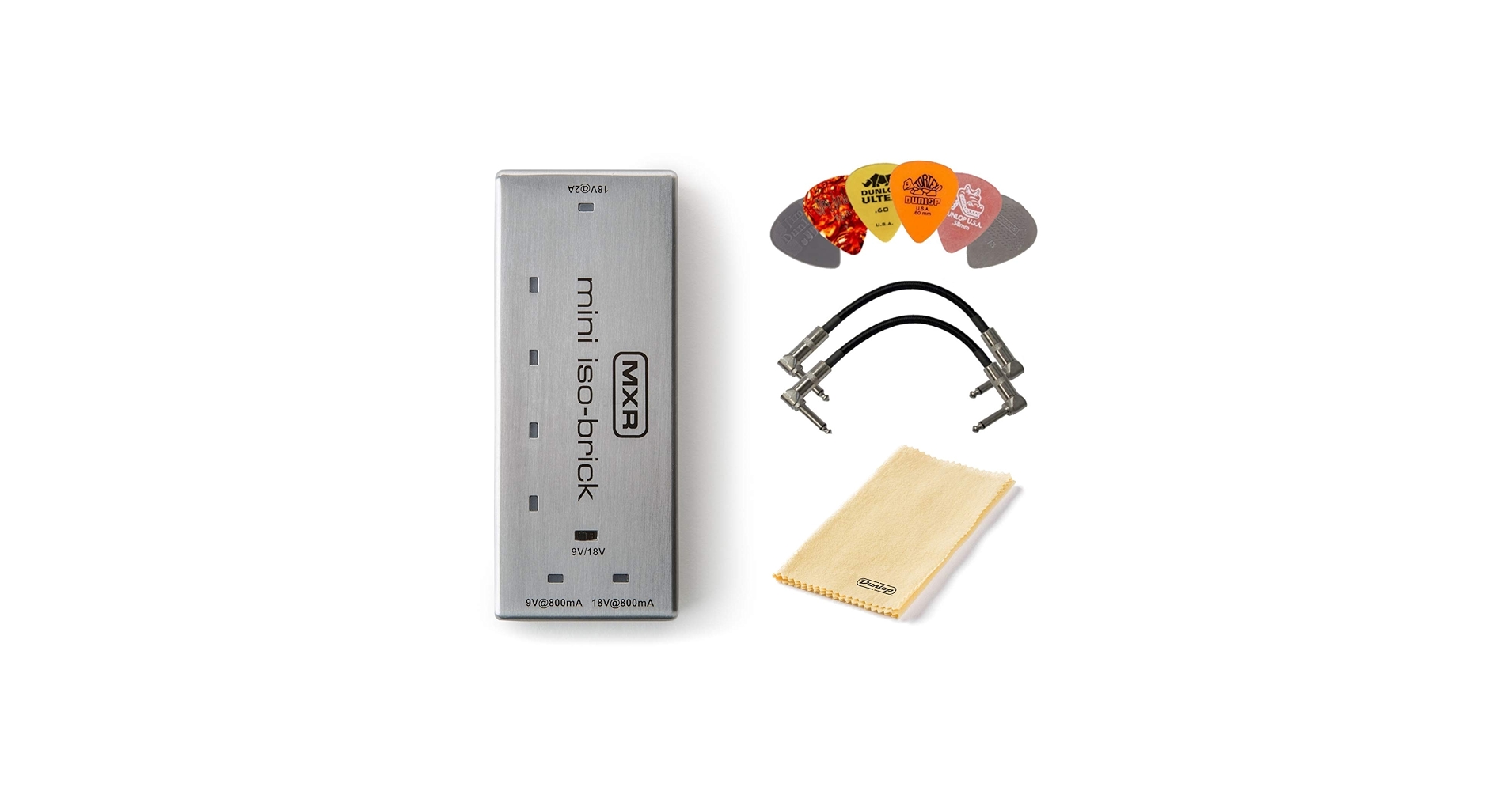 Amazon.com: MXR M239 Mini Iso-Brick Power Supply Bundle with 2