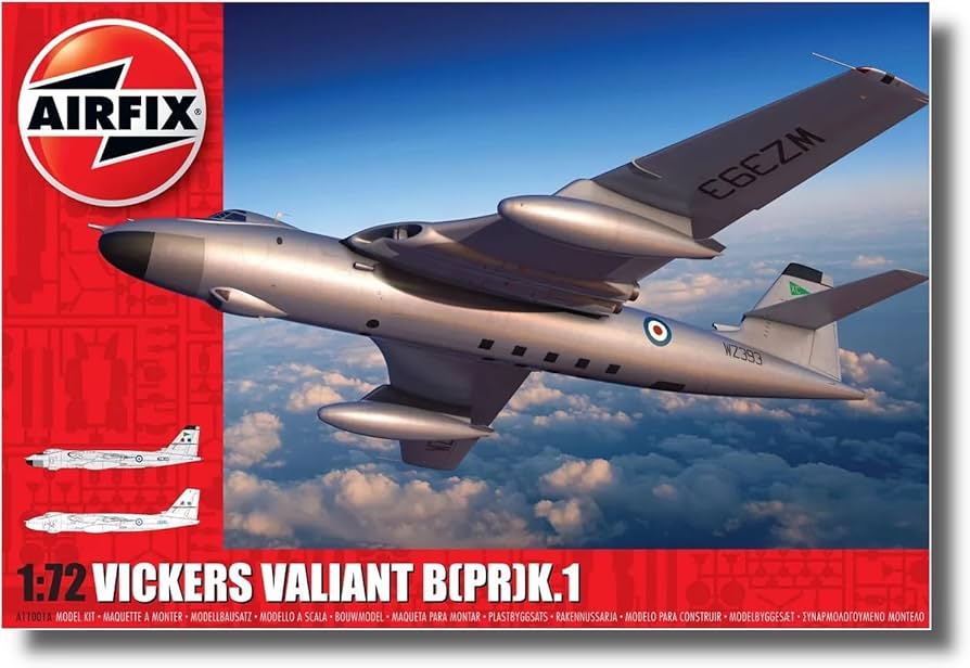 Amazon | エアフィックス 1/72 ヴィッカース ヴァリアント B(PR)K.1
