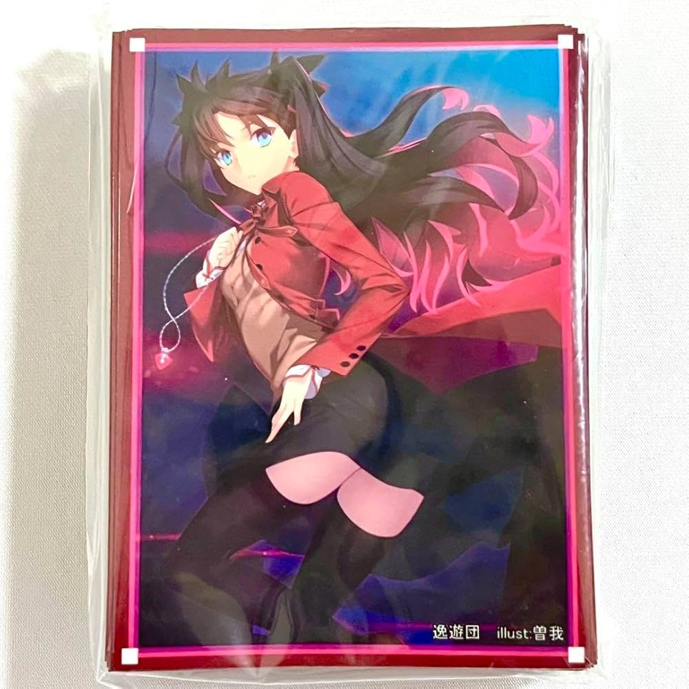 Amazon.co.jp: Fate FGO 遠坂凛 凛 逸遊団 キャラクタースリーブ