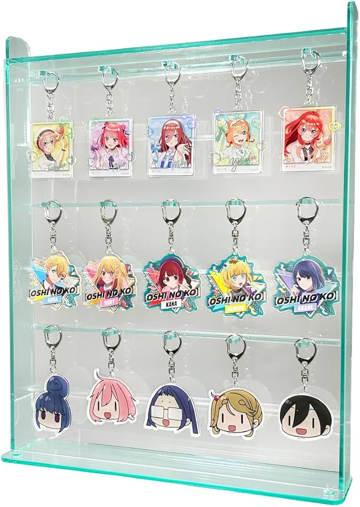 Amazon.co.jp: 【5列】BIGアクリルキーホルダー専用ケース/アクキー