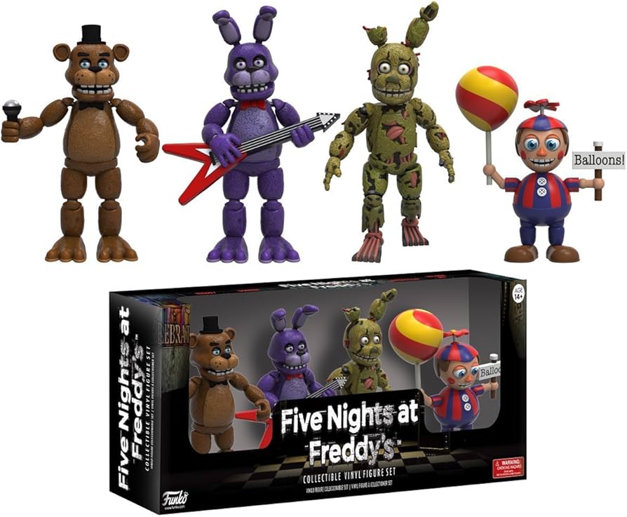 Amazon | Funko Five Nights at Freddy's 4 フィギュア 4体セット
