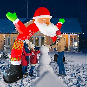 Amazon.co.jp: インフレータブルアウトドアクリスマスデコレーション