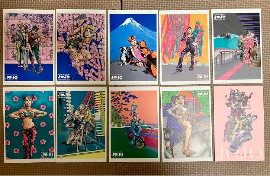 鯉*影様 JOJO's BIZARRE ADVENTURE ポストカード集 書店特典】ポスト