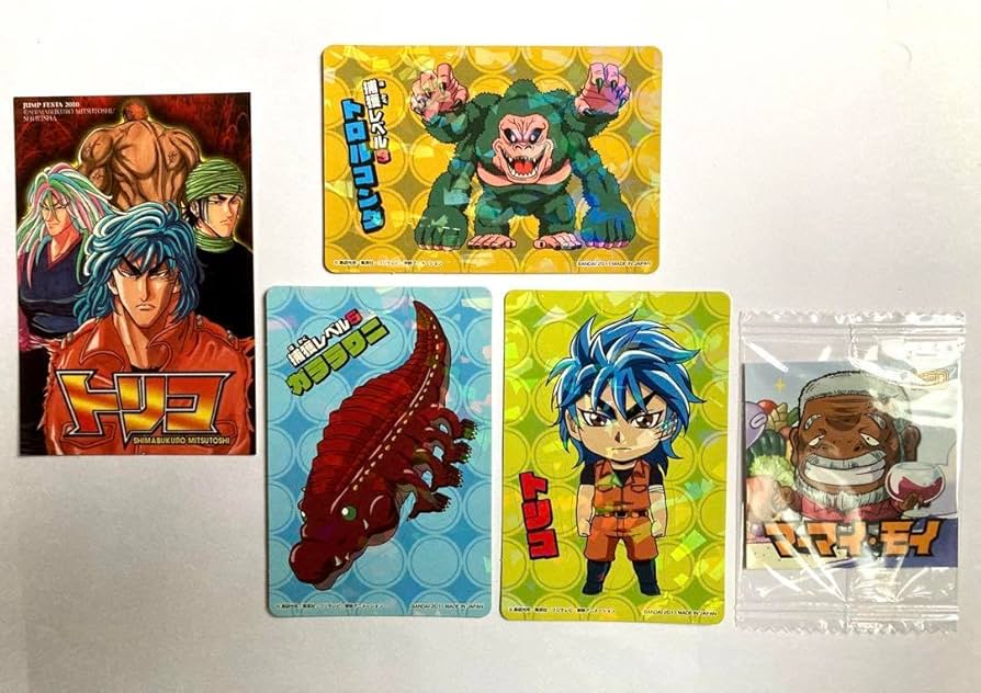 Amazon.co.jp: トリコ トロルコング ガララワニ マーマイモイ シール