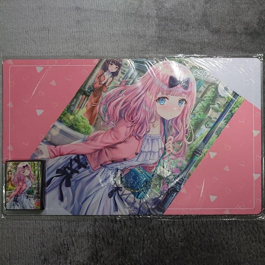 Amazon.co.jp: β1 かぐ告 私服デート 藤原千花 スリーブプレイマット