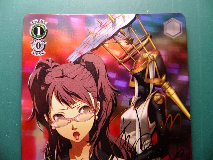 ヴァイスシュヴァルツ ペルソナ5 春＆ミラディ NOIR SP サイン