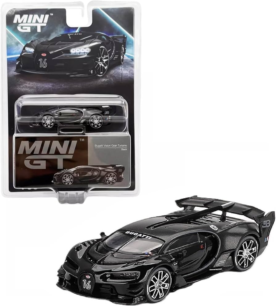 Amazon.com: Diecast Model Car Compatible with Mini GT 1:64 Bugatti