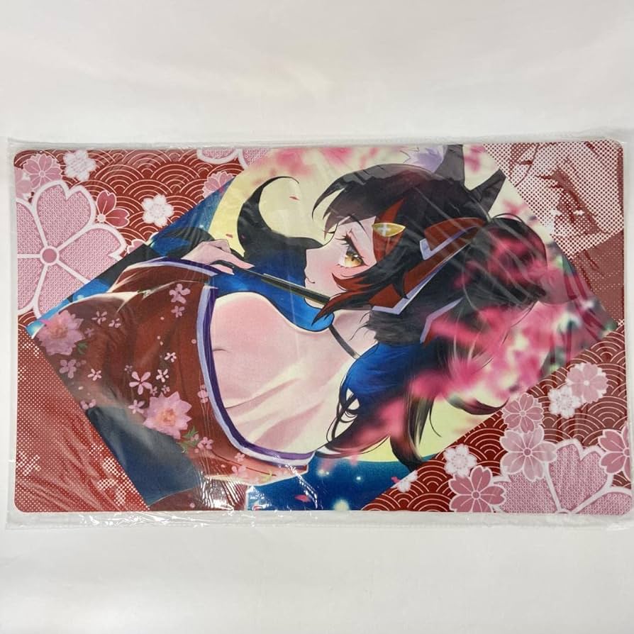Amazon.co.jp: ホロライブ 大神ミオ 花魁 プレイマット ミッドナイト
