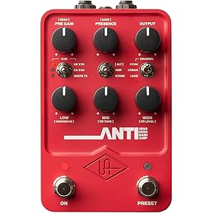 UAFX OX Stomp Dynamic Speaker Emulator - 「OX Amp Top Box」の