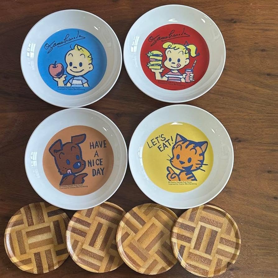 Amazon.co.jp: オサムグッズ 小皿 豆皿 ミニプレート おまけコースター