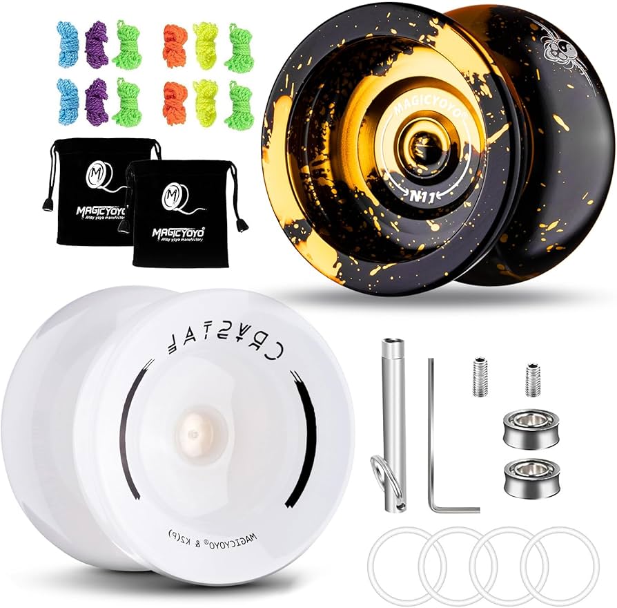 Amazon.com: MAGICYOYO Pack of 2 Responsive Yoyos - N11 Black
