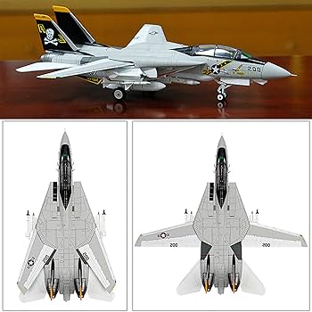 Amazon.co.jp: 1/72アメリカ海軍F-14A Tomcat合金モデルVF-84戦闘機