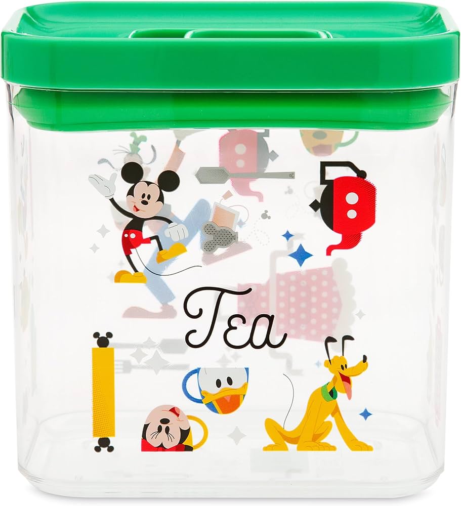 Amazon｜ディズニー ミッキーマウスと友達のお茶保存容器｜保存容器