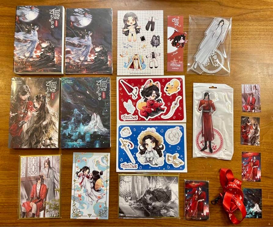 Amazon.co.jp: 天官賜福 タイ版 5巻 6巻 7巻 特装版 小説 : 文房具