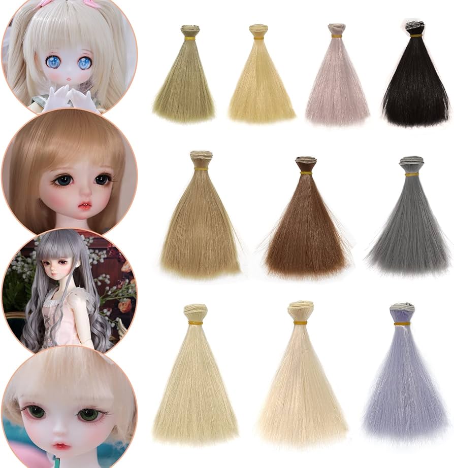 Amazon.co.jp: CMD 1/3 1/6 1/4ドール用 かつら 人形ウィッグ OB SD