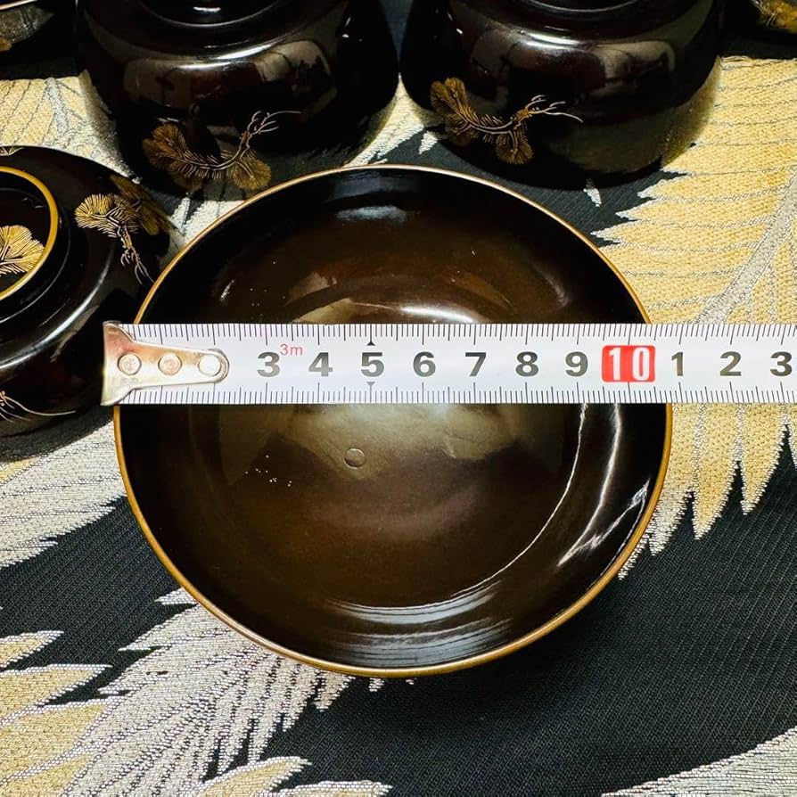 最終価格28日迄 沈金蒔絵木製吸物椀10客 時代物 アンティーク 珍品
