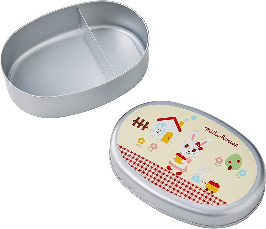 Amazon | 【 ミキハウス 】 アルミランチボックス 350ml お弁当箱 弁当