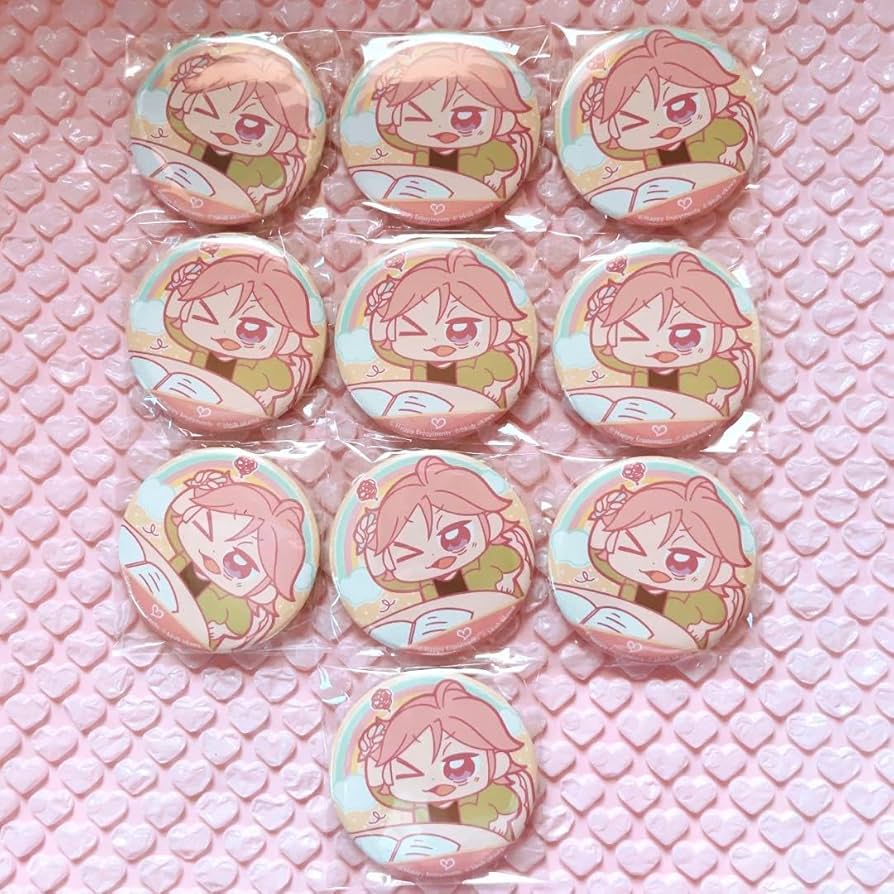 Amazon.co.jp: あんスタ 桜河こはく ぶくスタ 中国 缶バッジ : おもちゃ