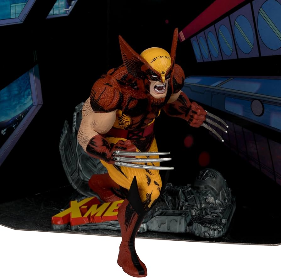 Amazon.com: McFarlane Toys - Marvel Wolverine 1:10th Scale Posed