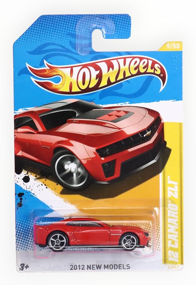 Amazon.com: Hot Wheels 2012 New Models 12 Camaro ZL1 9/50 Red