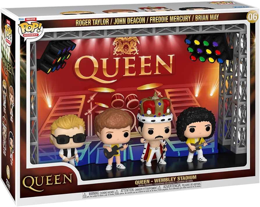 Amazon | クイーン ウェンブリー・スタジアム フィギュア Funko Moment