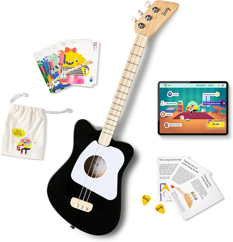 Amazon.co.jp: Loog ルーグ Loog mini アコースティック・ギター