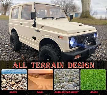 Amazon.co.jp: HLSFWDRIVE WPL C74 ジムニーRCロッククローラー RC