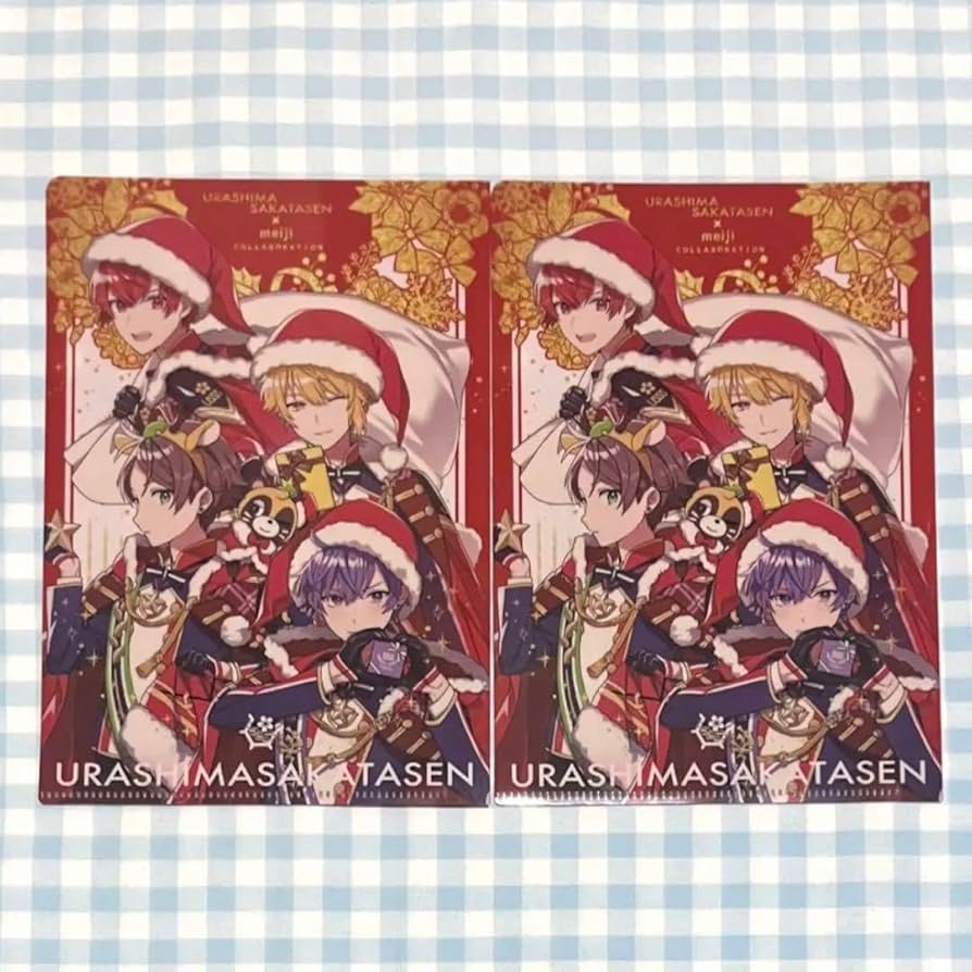 Amazon.co.jp: 浦島坂田船 クリアファイル クリスマス サンタ 切り抜き
