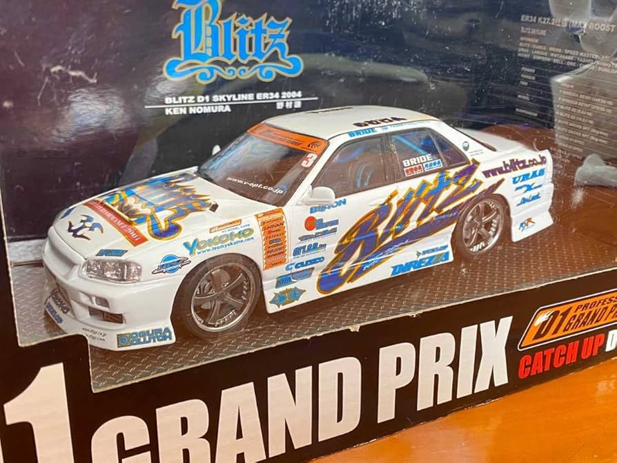 Amazon | BLITZ 2004 スカイライン ER34 のむけん 1/24 ホットワークス