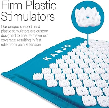 Amazon.com: Kanjo Travel Acupressure Set | Acupressure Neck Pillow