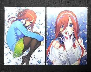 Amazon.co.jp: 五等分の花嫁 表紙 クリアファイル 三玖 : 文房具