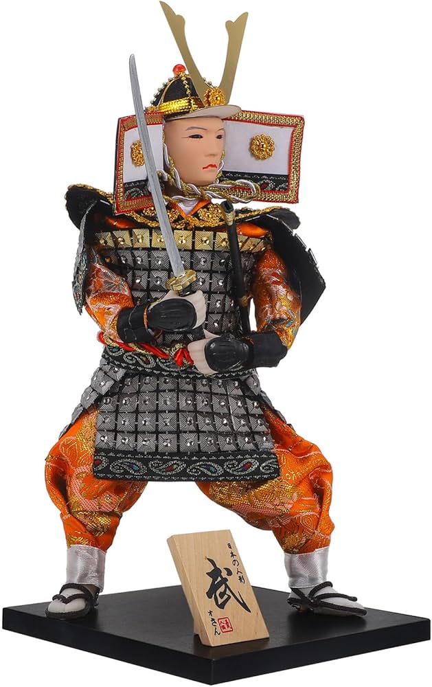 Amazon.co.jp: OEIPSMK サムライフィギュア 日本 侍像 忍者 置物 伝統