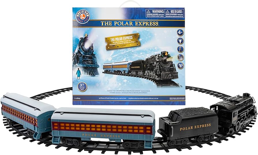 Amazon | Lionel 「ポーラーエクスプレス」 すぐに遊べる列車セット