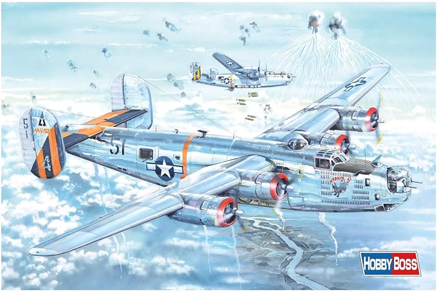 Amazon.com: Hobbyboss 1: 32 - USAAF B-24J Liberator : Everything Else