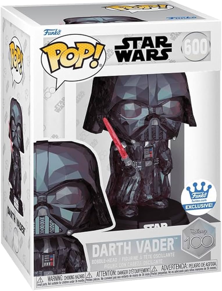 Amazon.com: Funko Pop! Star Wars: Darth Vader (Faceted) #600 Funko