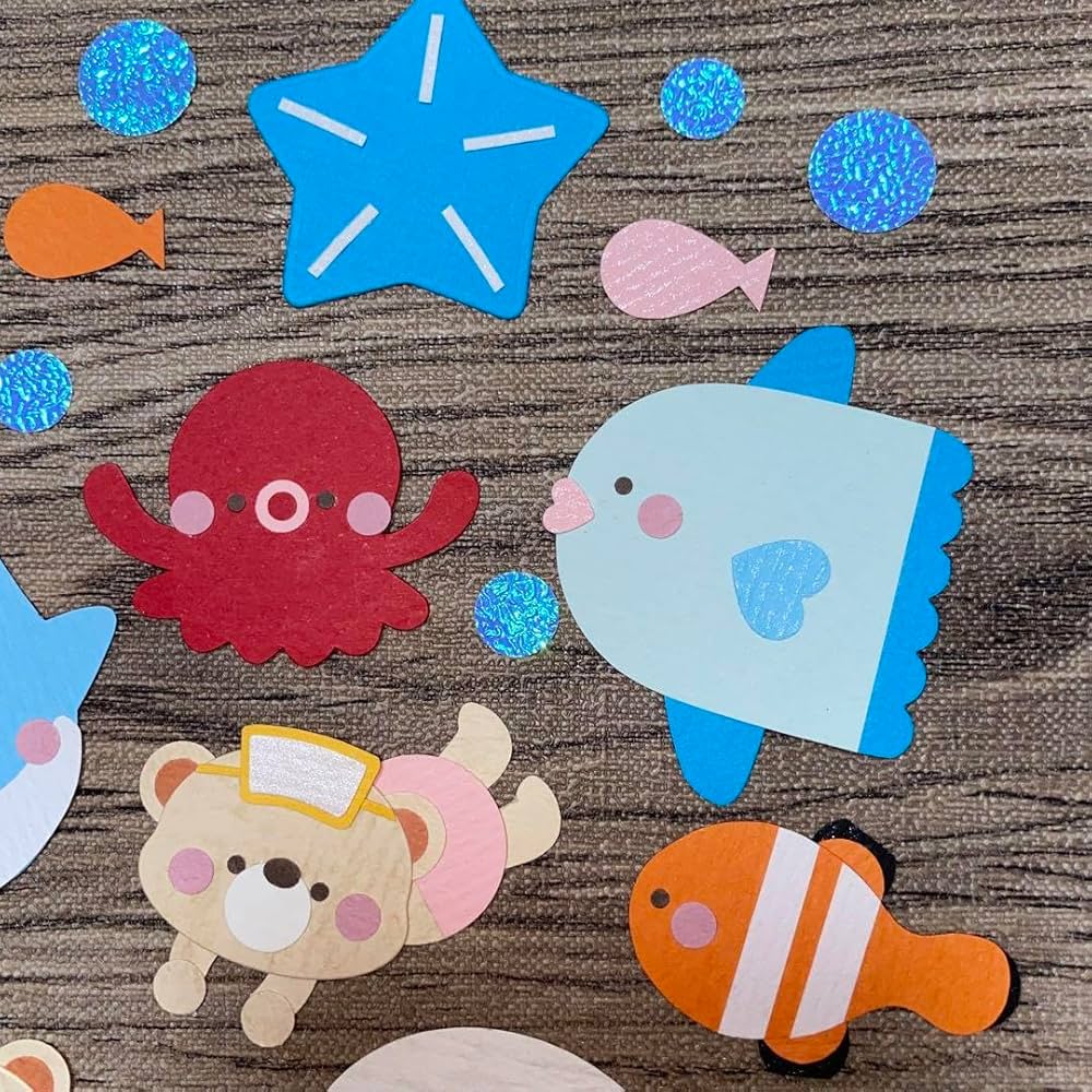 Amazon.co.jp: #140 クラフトパンチ ペーパークラフト くま 海の生き物