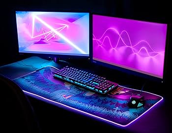 Amazon.com: Official One More Life XXL LED Gaming Mouse Pad