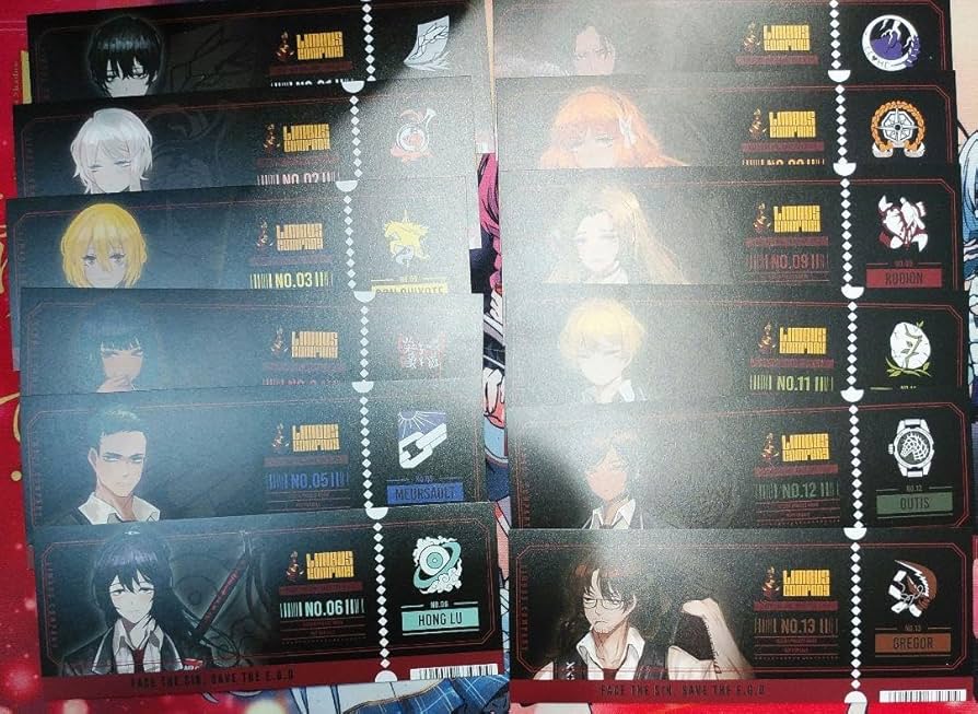 Amazon.co.jp: limbus company リンバスカンパニー アニメイト コンプ